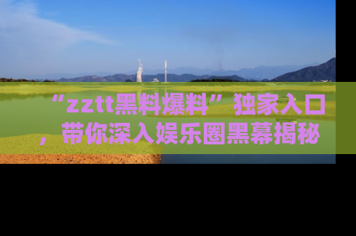 “zztt黑料爆料”独家入口，带你深入娱乐圈黑幕揭秘