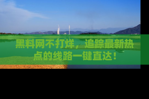 黑料网不打烊，追踪最新热点的线路一键直达！