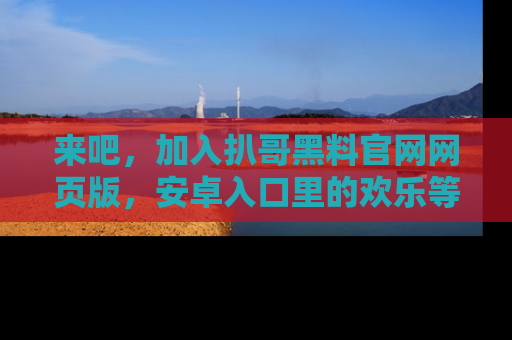 来吧，加入扒哥黑料官网网页版，安卓入口里的欢乐等着你！