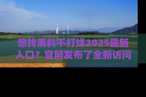 想找黑料不打烊2025最新入口？官网发布了全新访问指南！