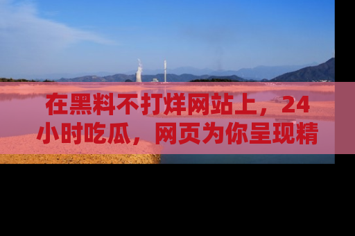 在黑料不打烊网站上，24小时吃瓜，网页为你呈现精彩内幕